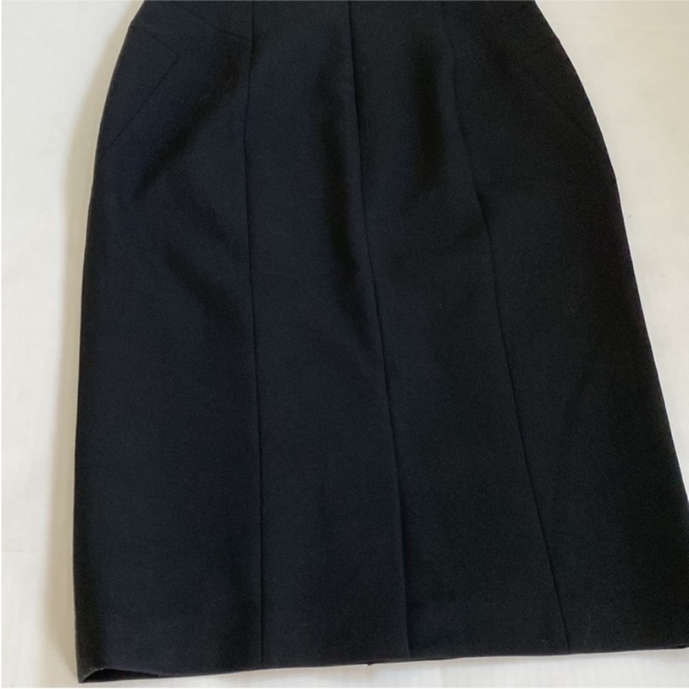 Hugo Boss Virona Pencil Skirt Black basic business office classic size 6 - Picture 6 of 15
